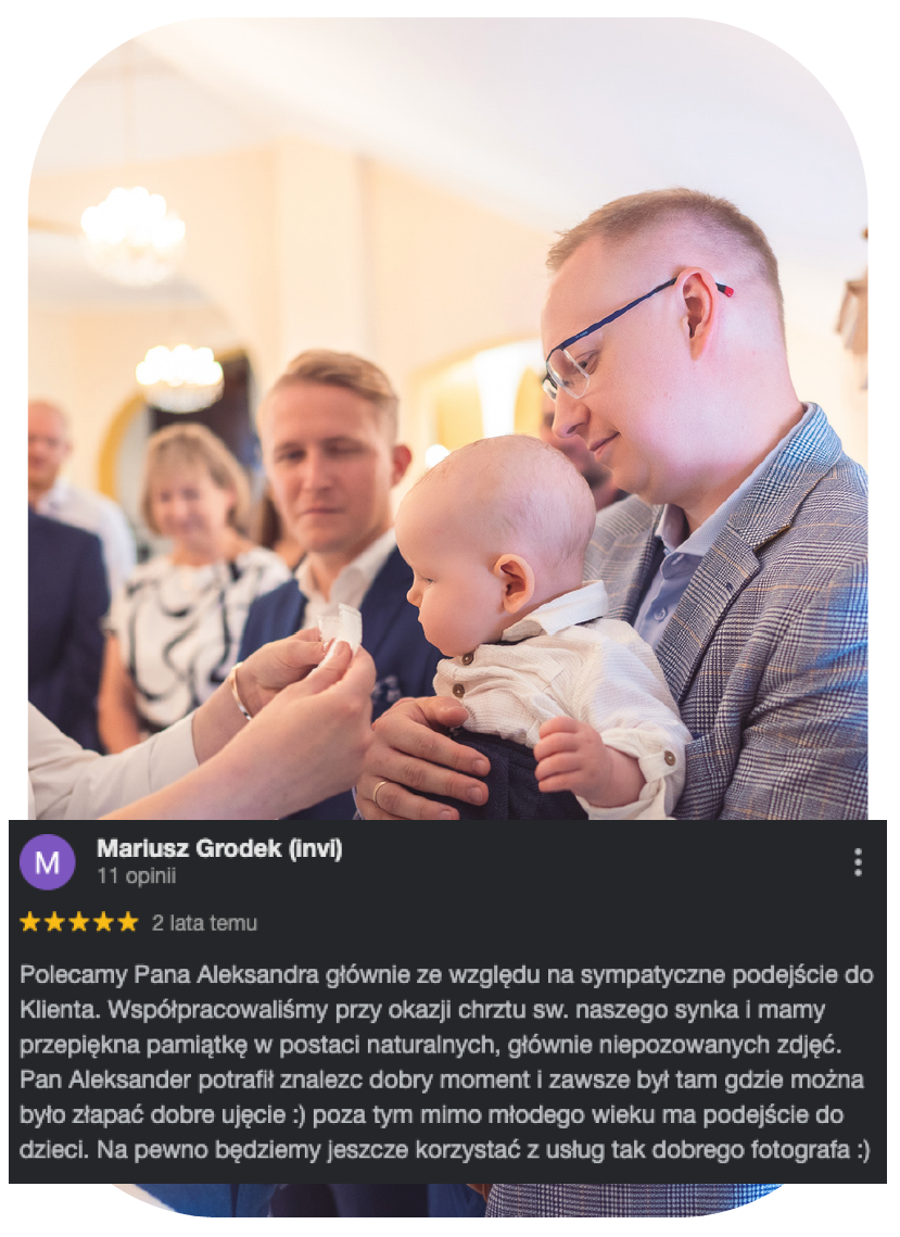 Opinia klienta Mariusz